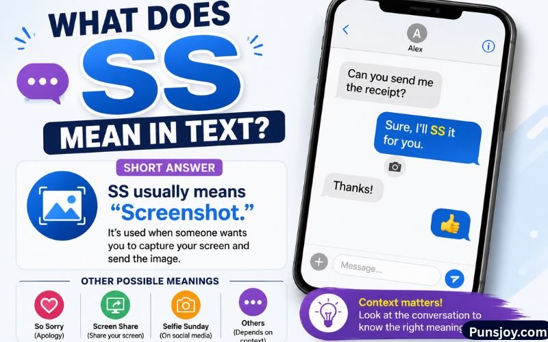 What Does SS Mean in Text