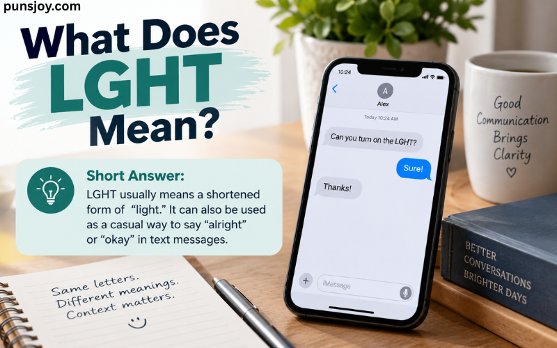 LGHT Mean in Text