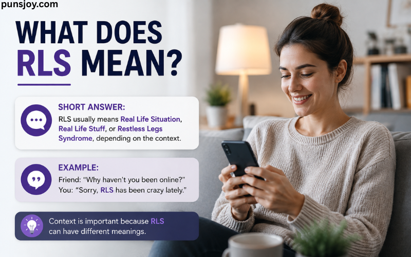 RLS Mean in Text