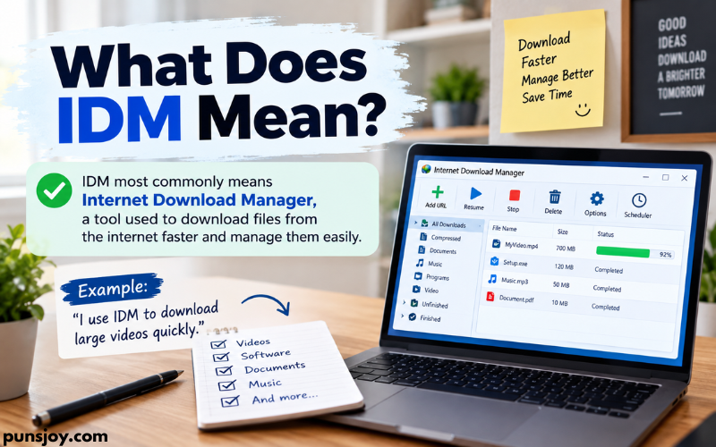 What Does IDM Mean