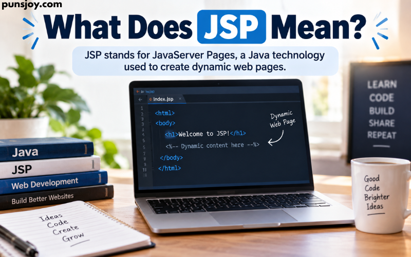 What Does JSP Mean
