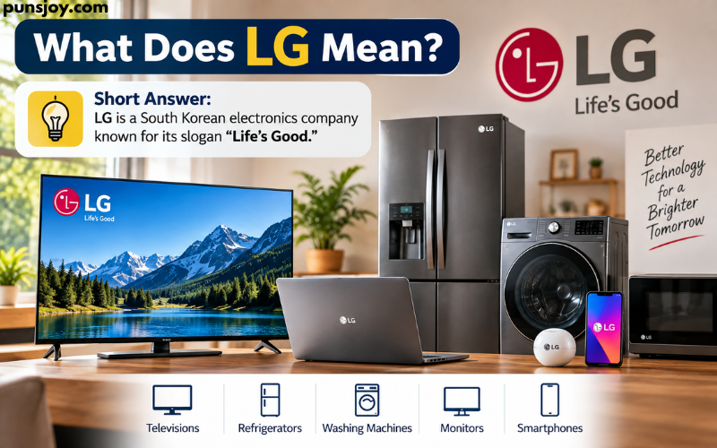 What Does LG Mean