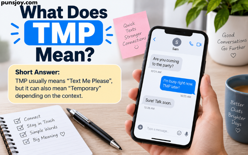 What Does TMP Mean