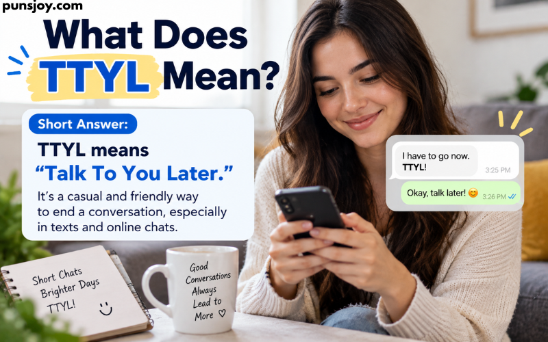 What Does TTYL Mean