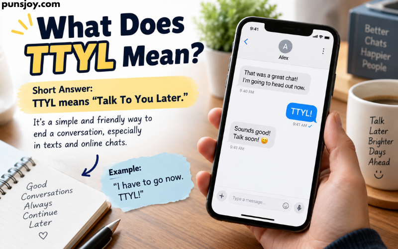 What Does TTYL Mean