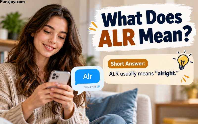What Does ALR Mean