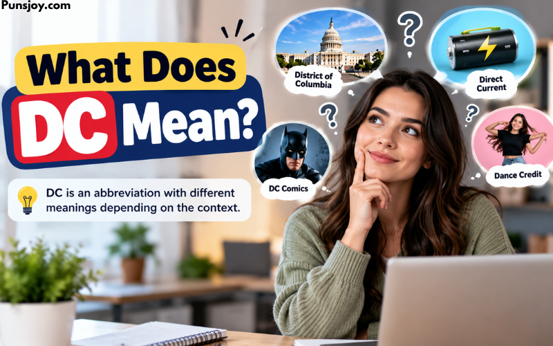 What Does DC Mean