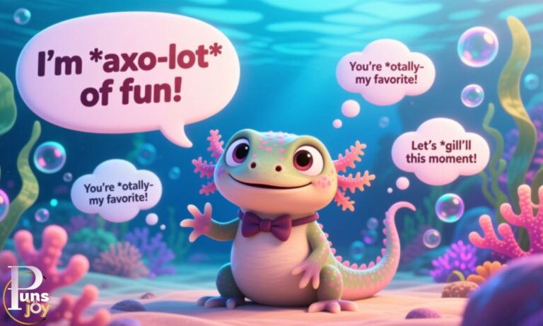Axolotl Puns & Jokes