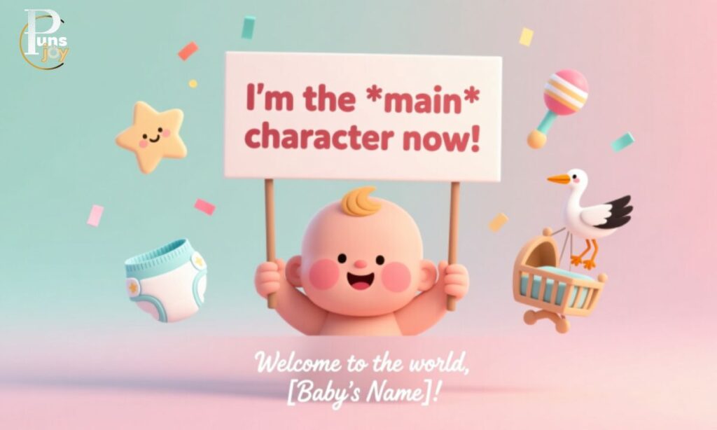 Baby Name and Birth Announcement Puns