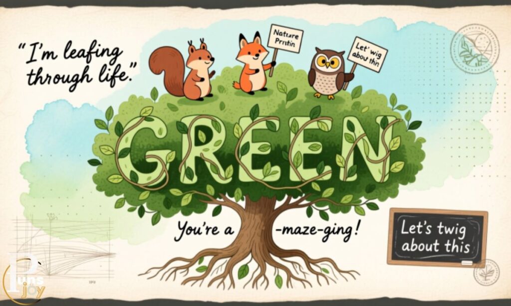 Best Classic Green Puns for Nature Lovers