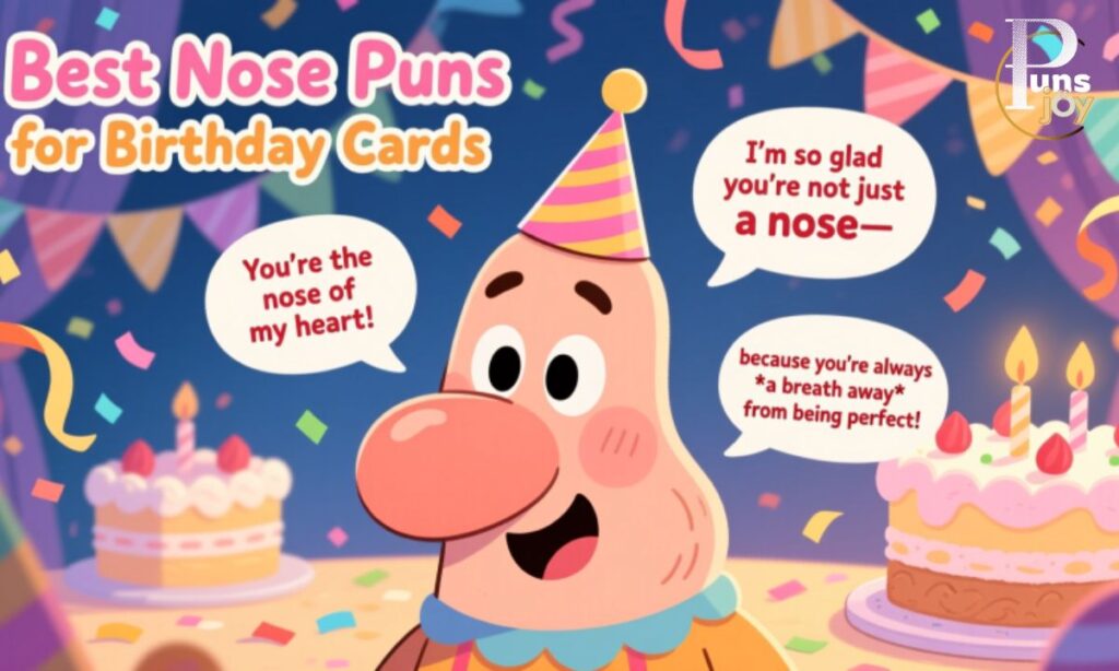 Best Nose Puns for Birthday Cards