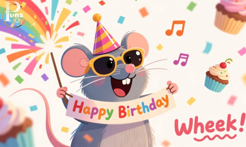 Birthday Rat Puns That'll Make You Wheek