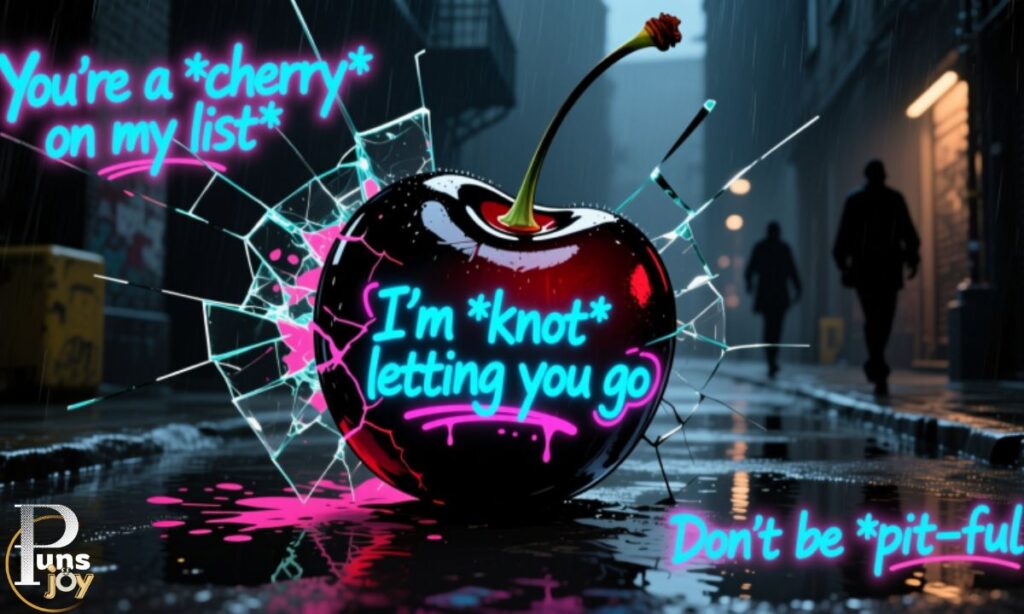 Black Cherry Puns with an Edge