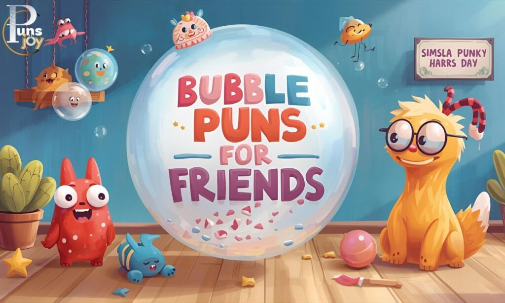 Bubble Puns for Friends