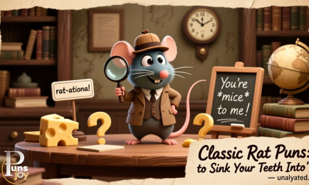 Classic Rat Puns to Sink Your Teeth Into
