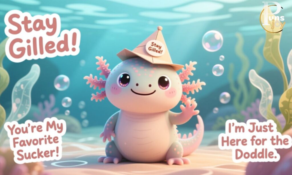 Cute Axolotl Puns for Every Day