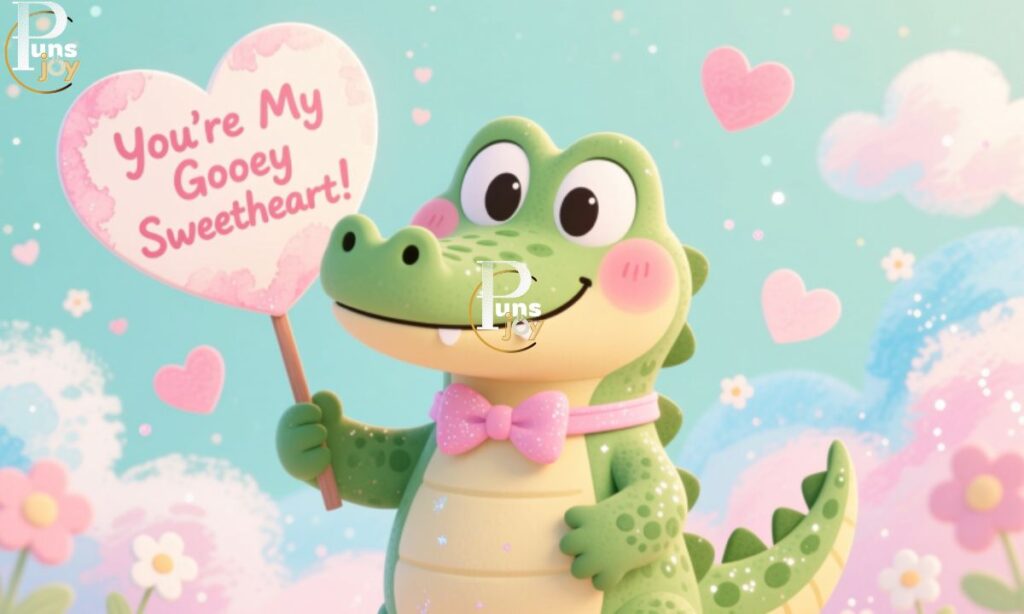 Cute Crocodile Puns for Kids and Sweethearts