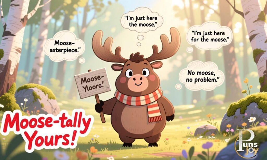 Cute Moose Puns