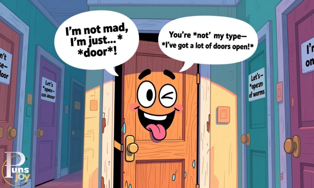 Door Puns for Social Media Captions