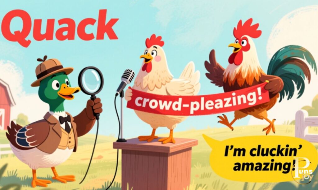 Duck, Chicken, and Barnyard Bird Puns