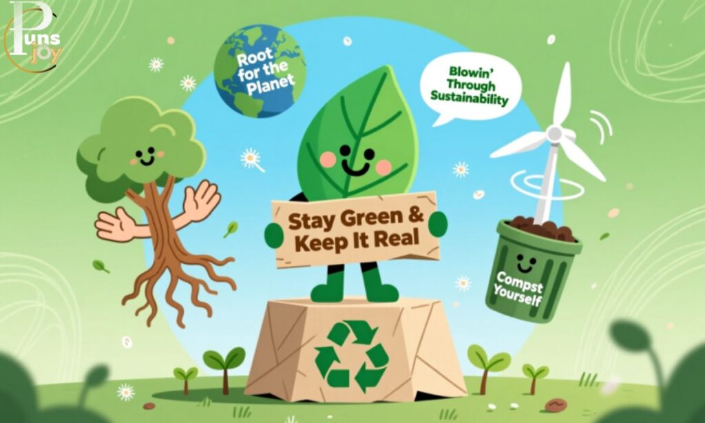 Eco-Friendly and Sustainability Green Puns