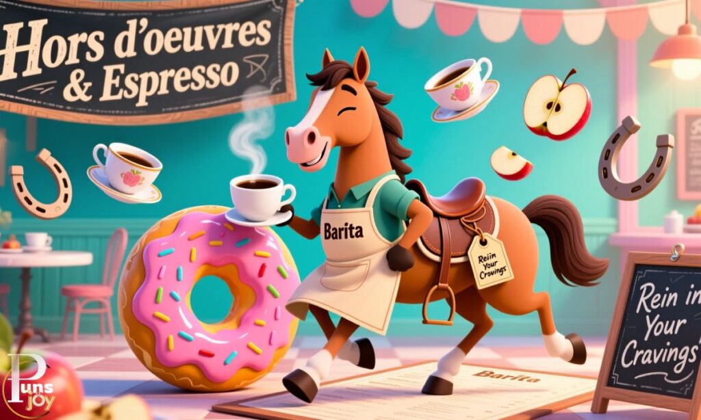 Food and Drink Horse Puns