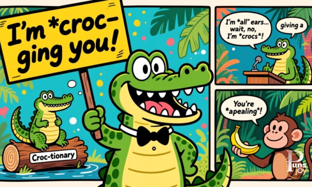 Funny Crocodile Puns to Make You Crack Up