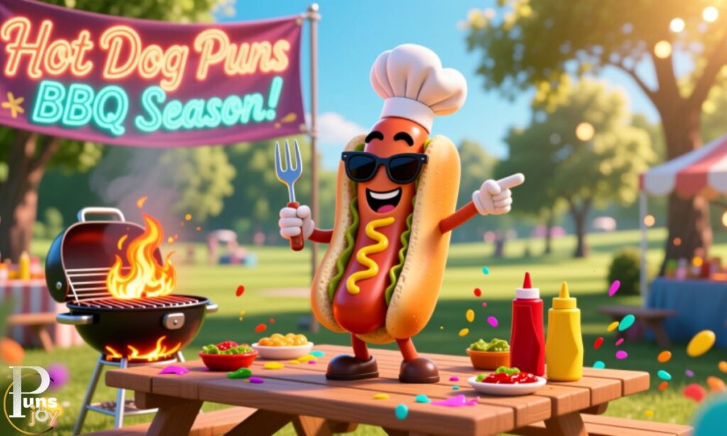 Hot Dog Puns for BBQ Season and Summer Events