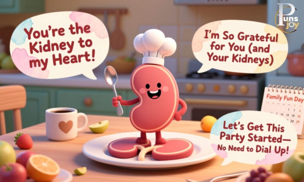 Kidney Puns for the Family