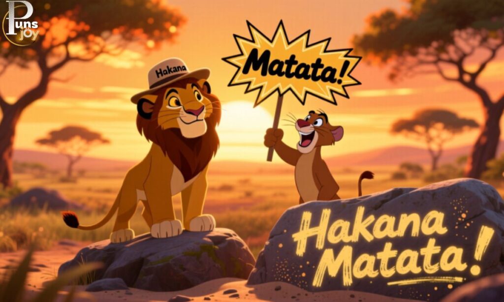 Lion King Puns Hakuna Matata Wordplay