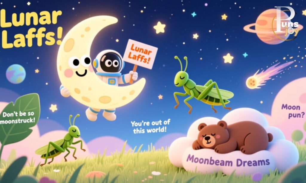 Moon Puns for Kids and Classrooms