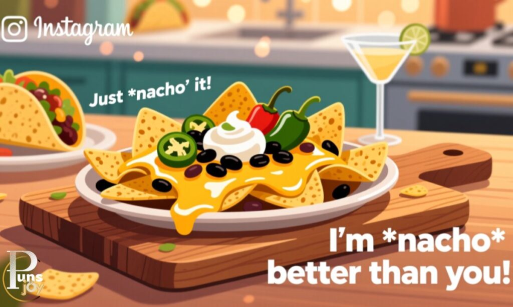 Nacho Puns for Instagram Captions