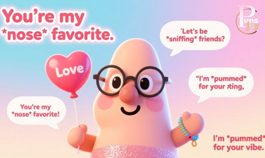 Nose Puns About Love, Friendship, and Flirting