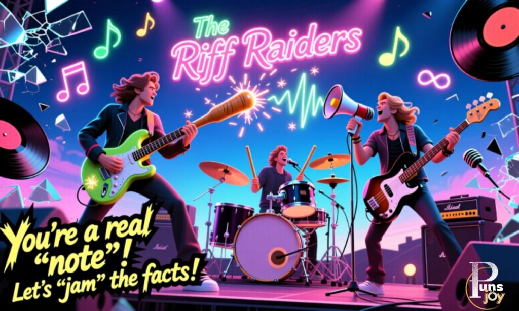 Rock Band and Music Puns That Totally Rock