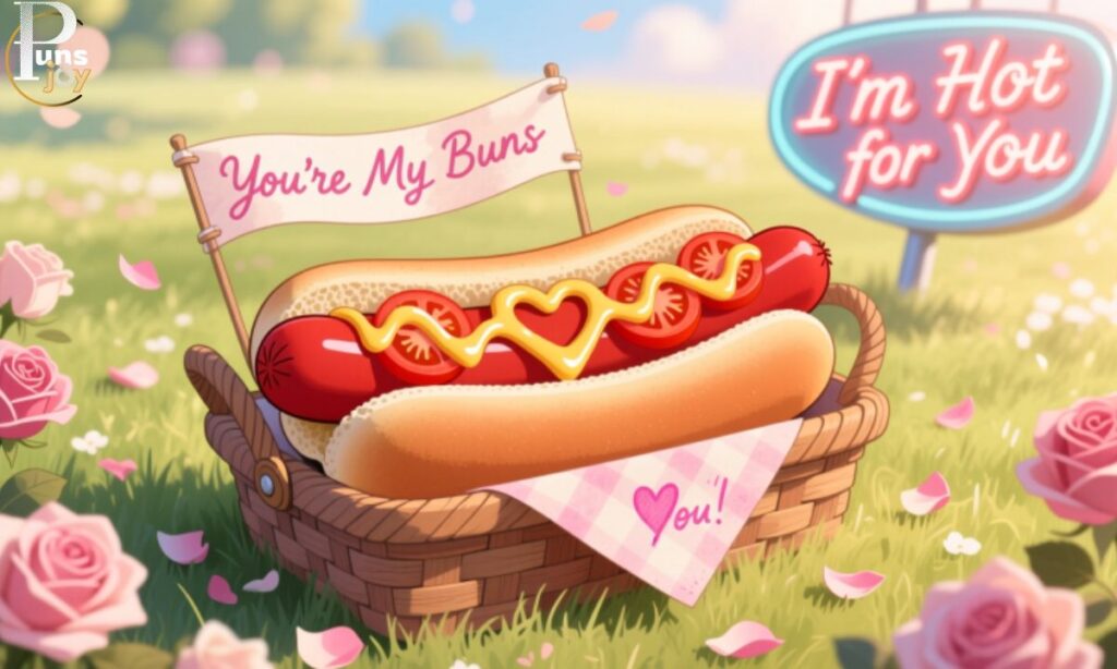 Romantic and Love Hot Dog Puns