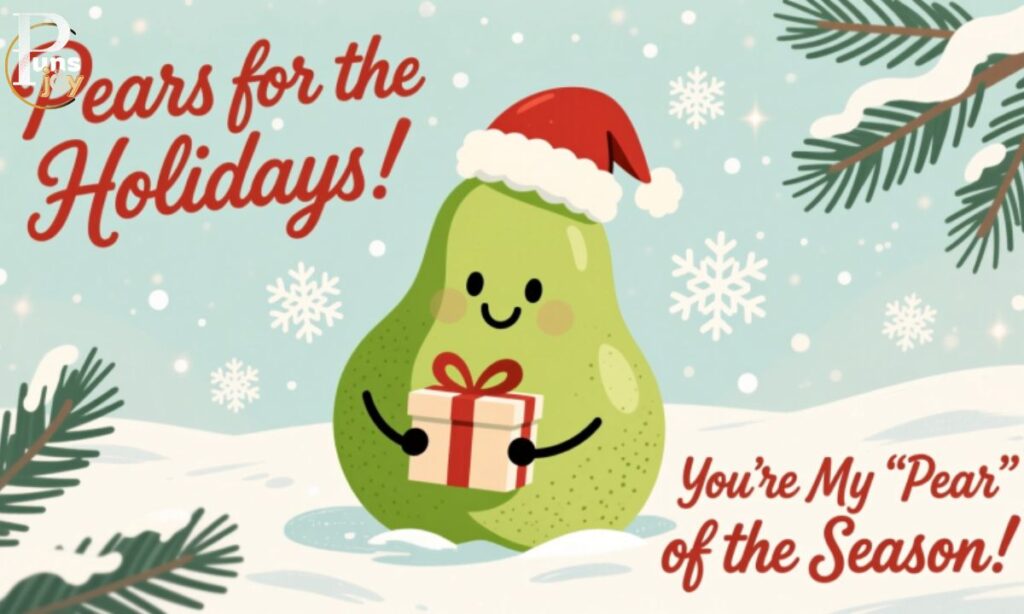Seasonal and Holiday Pear Puns