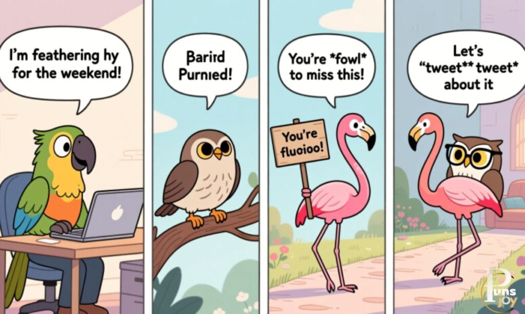 Short Bird Puns and Quick One-Liners