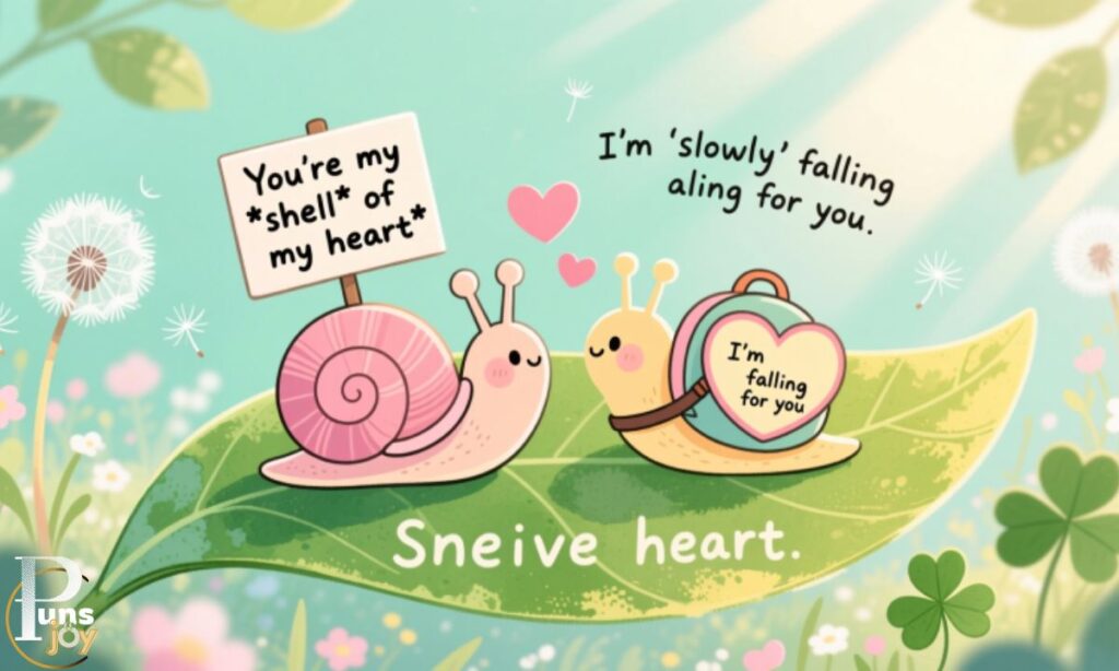 Snail Love Puns
