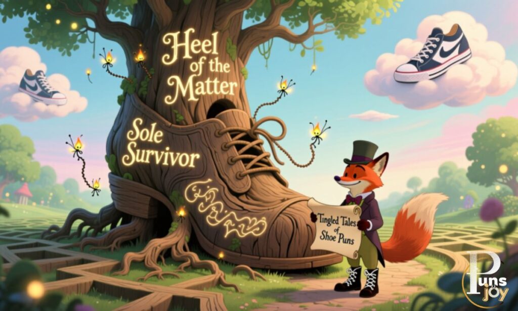 Tangled Tales of Shoe Puns