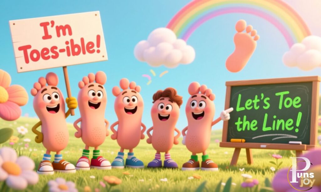 Toe Puns for Kids and Family Fun