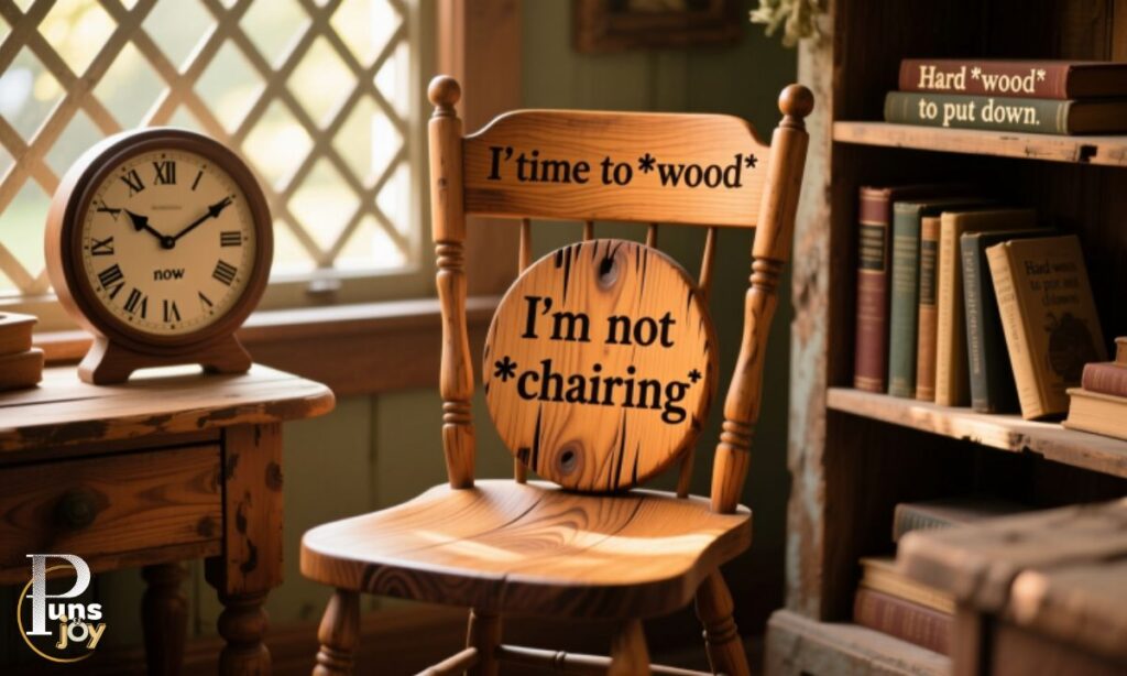 Wooden Furniture and Decor Puns