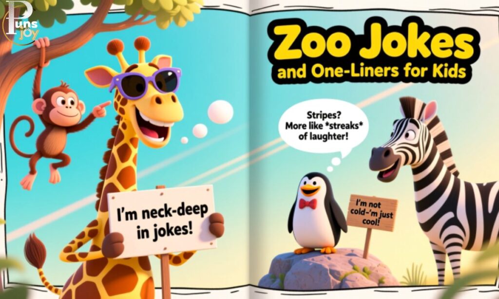 Zoo Jokes and One-Liners for Kids