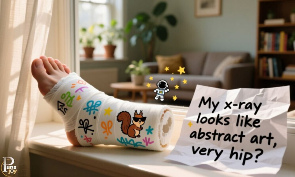 Broken Foot Puns & Recovery Jokes