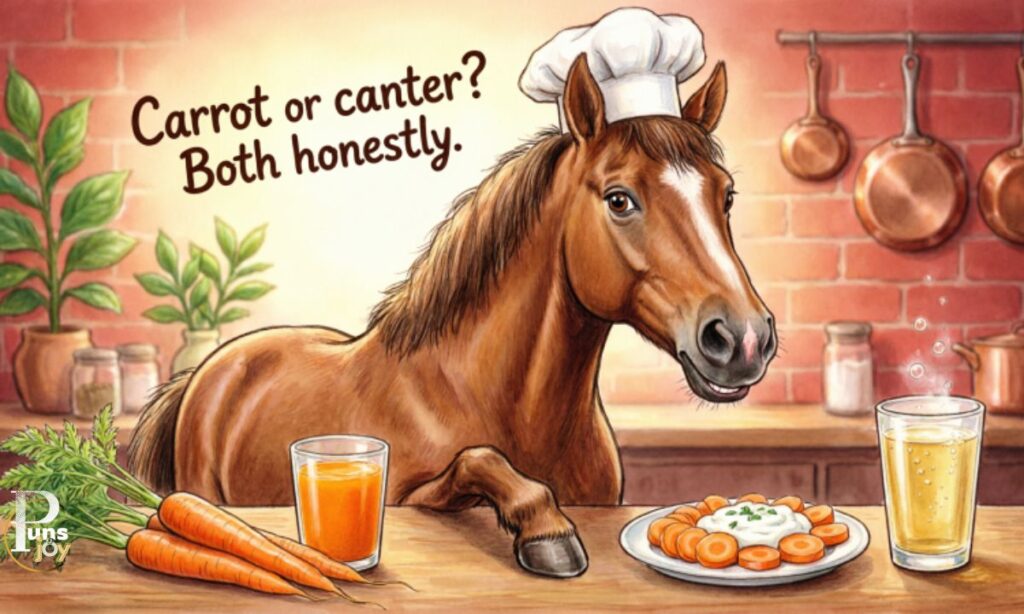Food & Drink Horse Puns
