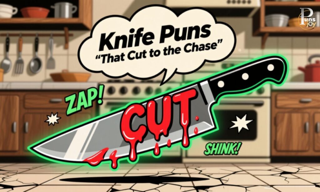 knife puns that cut to the chase