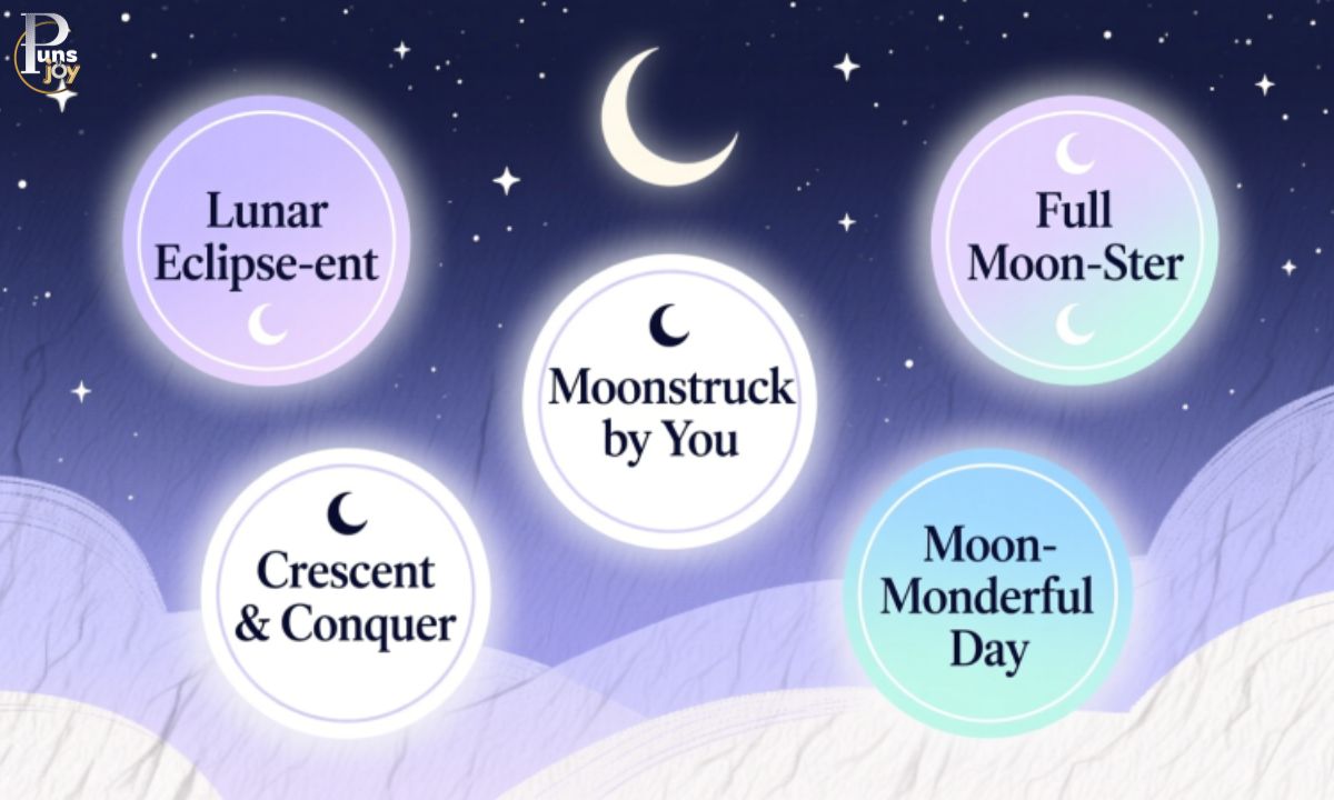 430+ Adorable Moon Puns That Are Out of This World