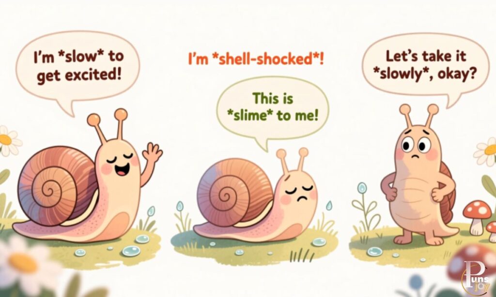 Snail Puns for Different Moods