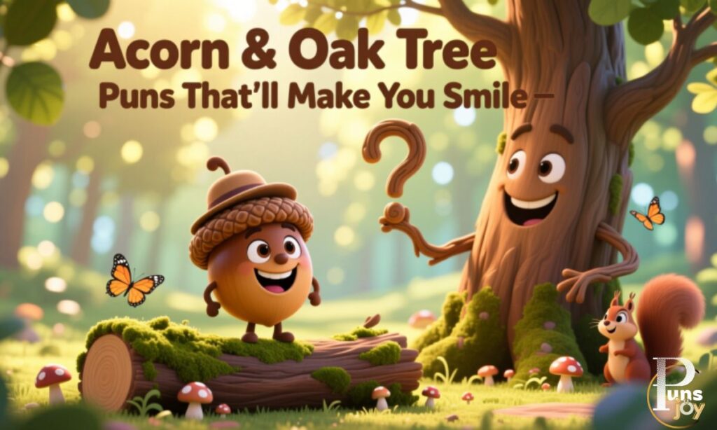 Acorn and Oak Tree Puns That'll Make You Smile