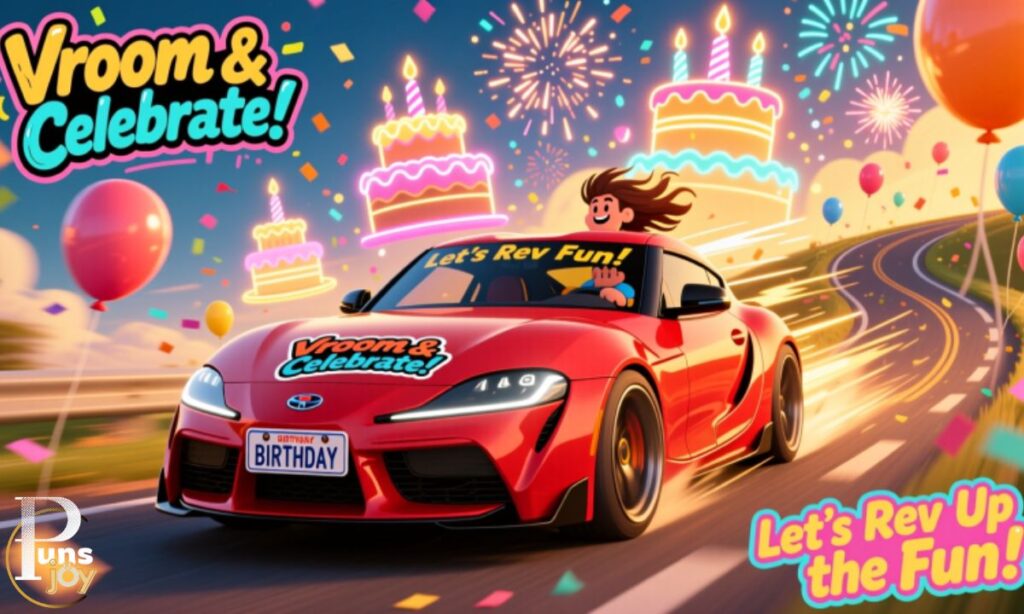 Birthday Car Puns to Accelerate the Celebration