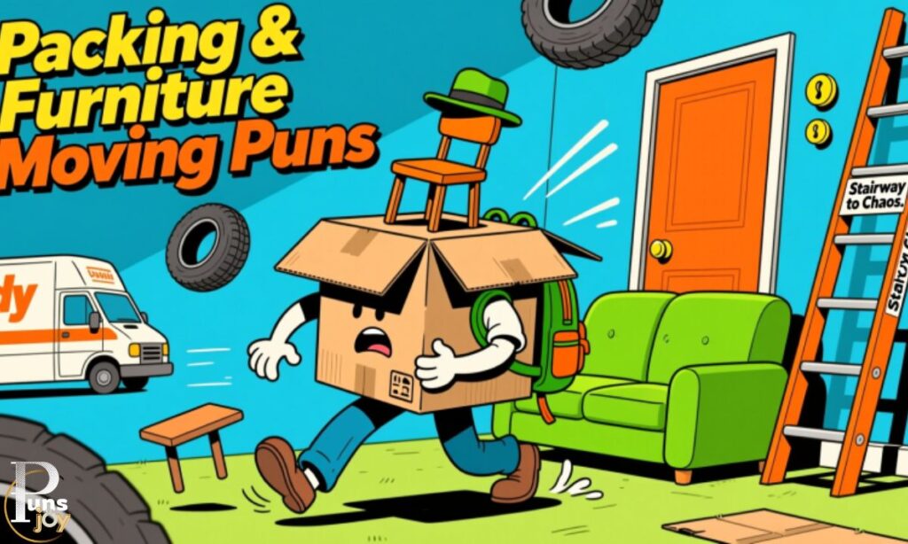 Box, Packing & Furniture Moving Puns (Material Comedy Gold)